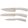 PRICE DROP: Valerie Bertinelli 3-Piece Stainless Steel Metallic Knife Set (NEW) - Ships Quick!