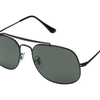 Ray-Ban 'The General' Black/Green Polarized Sunglasses! (RB3561 002/58)