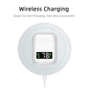 Wireless Bluetooth Earbuds with Battery Display and Wireless Charging Case