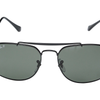 Ray-Ban 'The General' Black/Green Polarized Sunglasses! (RB3561 002/58)