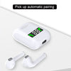 Wireless Bluetooth Earbuds with Battery Display and Wireless Charging Case