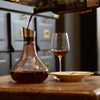 Eravino Wine Decanter Aerating Carafe with Lid 100% Hand Blown Crystal Glass Decanter Wine breather - Excellent Gift For Wine Drinkers