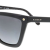 Coach Square Unisex Square Genuine Sunglasses - Choice of Black, Brown or Burgundy - Ships Same/Next Day!