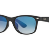 Ray-Ban Black Blue Gradient Wayfarer Sunglasses (RB2132F 62423F 55-18) - Ships Same/Next Day!