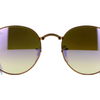 RayBan Bronze-Copper Frame Lilac Grad Flash Lens Sunglasses (RB3532 198/7X 47mm)!