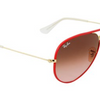 Ray-Ban Men's Arista Pink Gradient Aviator Sunglasses (RB3025JM 001/X3 58mm) - Ships Same/Next Day!