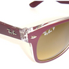 Ray-Ban New Wayfarer Bordeaux / Brown Gradient Sunglasses ( RB 2132 6054/m2 55mm )- Ships Same/Next Day !