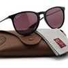 Ray-Ban Erika Polarized Sunglasses - Black Frame & Purple Lens - Ships Same/Next Day! (RB4171 601/5Q)