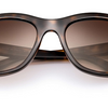 Ray-Ban Highstreet Sunglasses - Tortoise Frame With Brown Gradient Lens (RB4216 710/13 56MM) - Ships Same/Next Day!