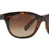 Ray-Ban Highstreet Sunglasses - Tortoise Frame With Brown Gradient Lens (RB4216 710/13 56MM) - Ships Same/Next Day!