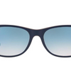 Ray-Ban Matte Blue Opal / Blue Gradient Sunglasses (RB2132 6308/3F 55MM) - Ships Same/Next Day!