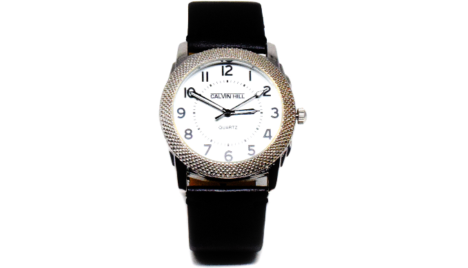 Calvin hill watch hot sale stainless steel