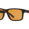 Oakley Holbrook Unisex Sunglasses with Matte Black Frame and Bronze Polarized Lenses - Ships Same/Next Day!