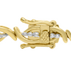 Diamond Accent Flair Bracelet, 7 Inches - Choice of 2 Colors - Ships Same/Next Day!
