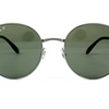 Ray-Ban Round Metal Sunglasses (RB3537) - Choice of 2 Colors - Ships Same/Next Day!