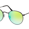 Ray-Ban Unisex Rounded Sunglasses (RB3447 002/4J) - Ships Same/Next Day!