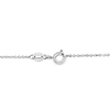 5 Carat Heart Created Ruby Infinity Necklace In Sterling Silver, 18 Inch Chain - Ships Same/Next Day!