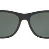 Ray-Ban Highstreet Black Wayfarer Sunglasess w/ B-15 Lens (RB4184 601/71) - Ships Same/Next Day!