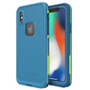 Lifeproof FRĒ Series Waterproof Case for iPhone X - Banzai Blue - Ships Same/Next Day!