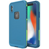 Lifeproof FRĒ Series Waterproof Case for iPhone X - Banzai Blue - Ships Same/Next Day!