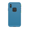 Lifeproof FRĒ Series Waterproof Case for iPhone X - Banzai Blue - Ships Same/Next Day!