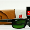 LARGE PRICE DROP: Ray-Ban Polarized Rectangular Black Classic Sunglasses (RB4151 601/2P) - Ships Next Day!