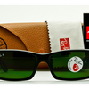 LARGE PRICE DROP: Ray-Ban Polarized Rectangular Black Classic Sunglasses (RB4151 601/2P) - Ships Next Day!