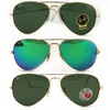 Ray-Ban Aviator Sunglasses: 3 Colors to Choose From! (RB3025) - Ships Next Day!