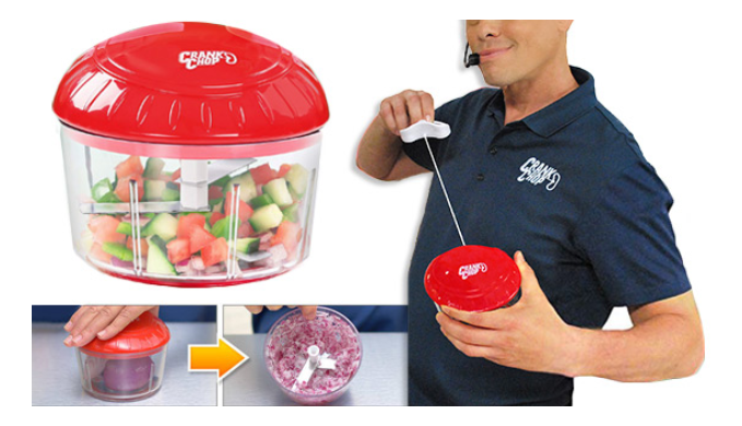 Crank Chop Food Chopper - As Seen on TV Products USA