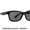 Oakley Store Display Clearance: Sliver Crossrange Conquest And More! Forehand (Black) - Womens