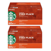 60 Count: Starbucks Pike Place Coffee Keurig K-Cups, Medium Roast - Ships Next Day!
