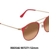 Ray-Ban Blaze Shooter And Highstreet Sunglasses - Ships Next Day! Rb3546 907271 52Mm