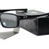 Oakley Polarized Chainlink Sunglasses (Matte or Shiny Black) - Ships Quick!