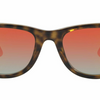 Ray-Ban Wayfarer Ease Tortoise Orange Gradient Flash Sunglasses (RB4340 710/4W 50)