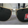 Ray-Ban Mens Gold/Green Pilot Aviator Sunglasses (RB3267 001/71 64MM)