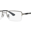 Ray-Ban Rectangular Half-Rim Eyeglasses