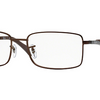 Ray-Ban Rectangular Full-Rim Men's Eyeglasses