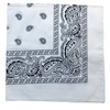 15 Pack: Everyday Wear 100% Cotton 22 x 22 Bandana - Ships Quick!