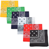 15 Pack: Everyday Wear 100% Cotton 22 x 22 Bandana - Ships Quick!