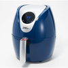 Lowest Price Ever: Power Xl 2.4-Qt Digital 1200W Air Fryer With Recipes And Divider (Renewed) Navy