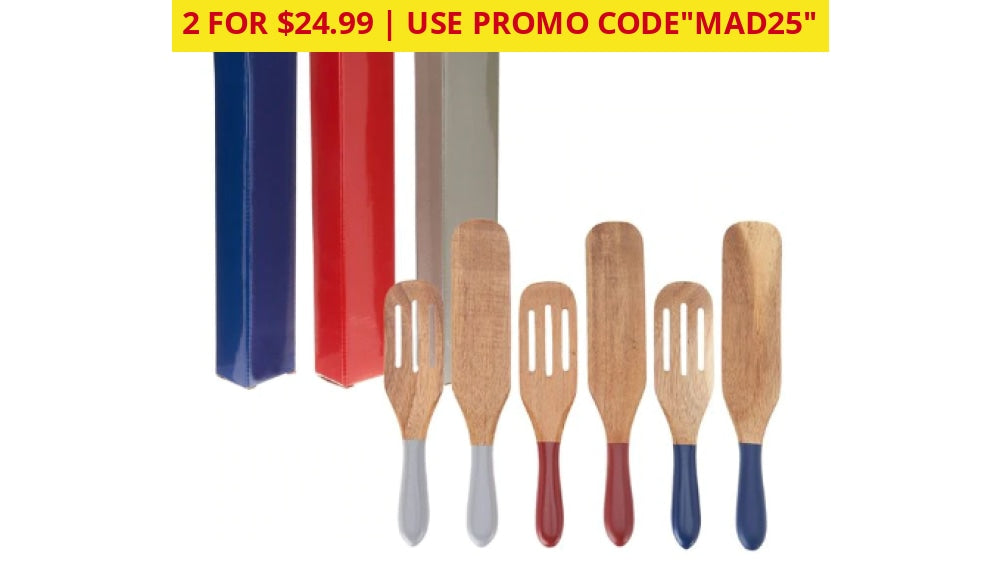 Mad Hungry 4-Piece Silicone Spurtle Set 