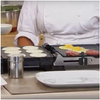 Wolfgang Puck 6-in-1 Reversible Contact Grill and Griddle with Recipes