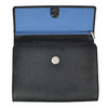 Metier Life Vegan Saffiano Leather and Suede Travel Jewelry Organizer with Magnetic Closure & Zippered Pockets