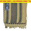 Buy One Get Free! Tactical 365 Operation First Response Military Shemagh Desert Scarf Khaki/black