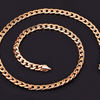 18" Curb Chain Necklace in 14K Gold - 3 Colors