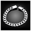Silver Plated Classic Men's Bracelet - 3 Styles