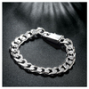 Silver Plated Classic Men's Bracelet - 3 Styles