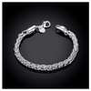 Silver Plated Classic Men's Bracelet - 3 Styles