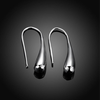 Silver Waterdrop Bangle and Hook Earrings Set