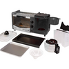 Courant 3-in-1 Multifunction Breakfast Hub (Toaster Oven, Griddle Pan, 5 Cup Coffee Maker) - Ships Quick!